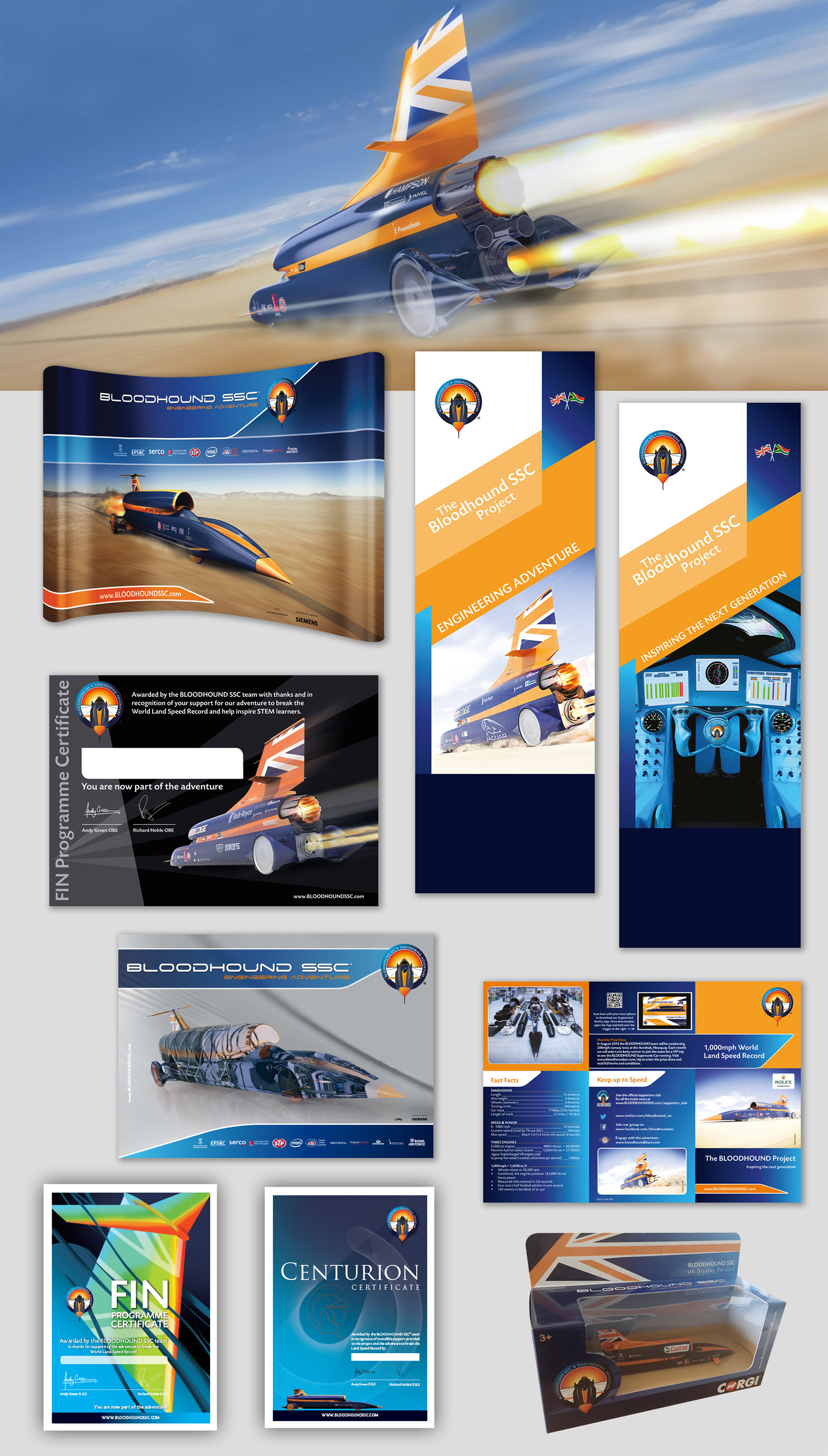 BLOODHOUND SSC Branding